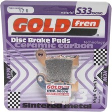 Goldfren s33 brake pads rear - goldfren,