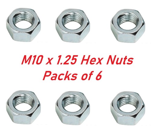 M10 metric fine bzp - m10, 1.25