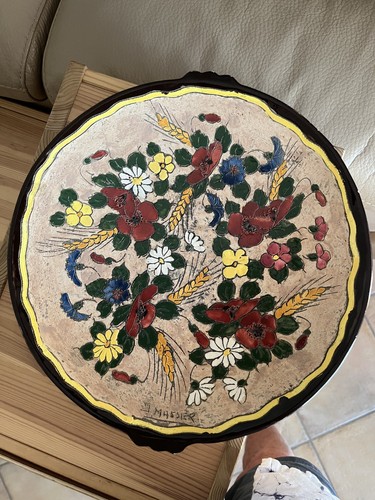 Large ceramic dish - , jérome