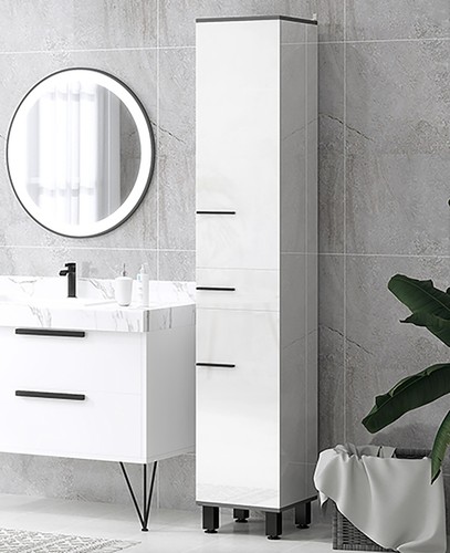 Tall bathroom cabinet - tall, high