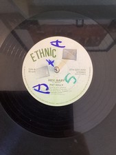 PAT KELLY - Hey Baby, 12” UK vinyl lovers rock (Ethnic) ETH 2231