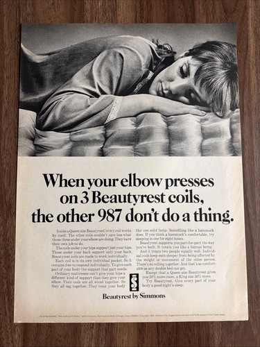 1968 beautyrest simmons - by,