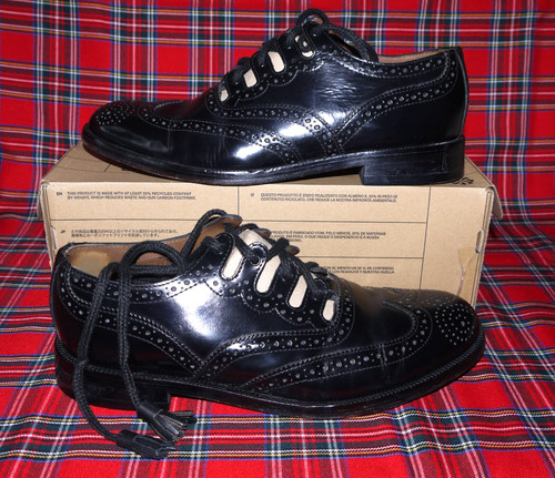 Gents black ghillie - gents,