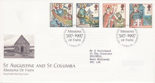 Stamps first day cover - gb,