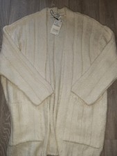 White Zara Chunky Knit Lounge