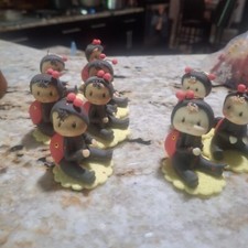 Ladybug baby figurine / cake topper