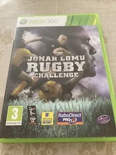 JONAH LOMU RUGBY CHALLENGE UK  -XBOX360 - Complete With Manual -