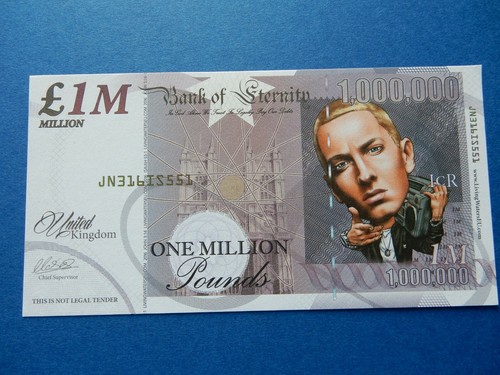 New eminem one million pounds - eminem,