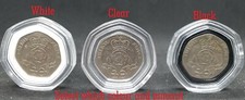 20p Coin Capsule 7 Sided 20