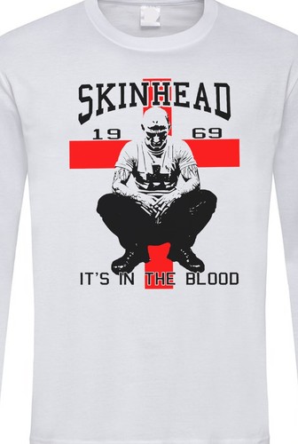 Skinhead long sleeve shirt - long, t-shirt