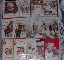 CHRISTMAS CARD AUNTIE AND
