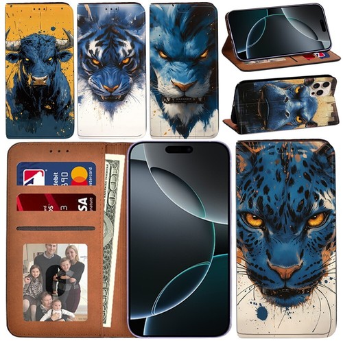 Leather stand phone cover - pu,