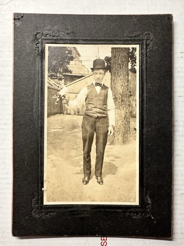 1900s photograph man with - 1900s,