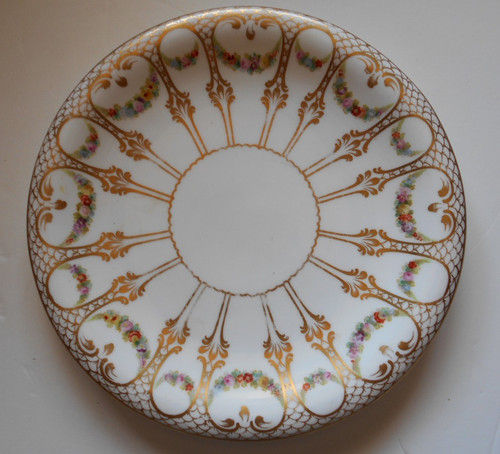 Antique davenport china plate - antique,