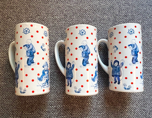 Delftware collection set - delftware, of