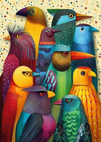 Cherry pazzi birds club 1000 - cherry,