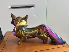 Rainbow fox in rainbow