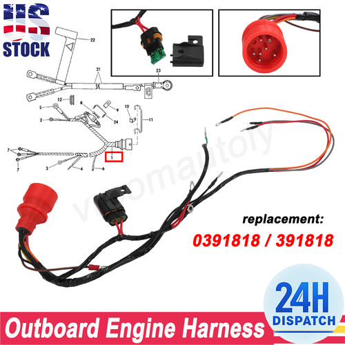 391818 outboard engine - outboard,
