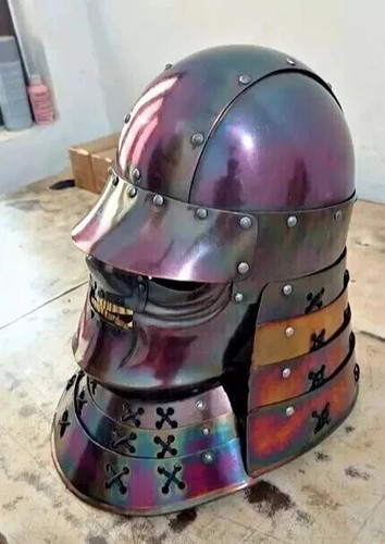 Helmet copper antique - helmet,