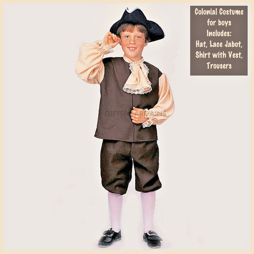 4pc victorian colonial boy - colonial,