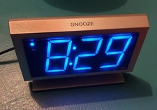 Digital LCD  Snooze Alarm Clock