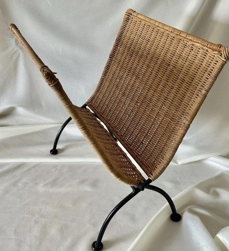 Vintage mid century rattan - vintage,