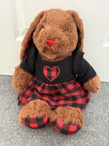 Build bear bunny with outfit - a,