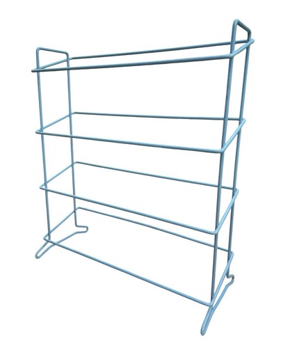 Vintage shoe rack - rack, metal