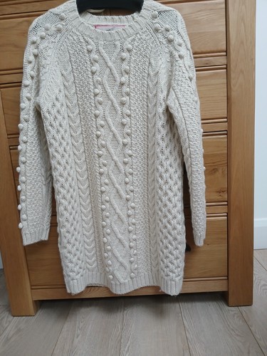 Gorgeous longline aran - aran, knit