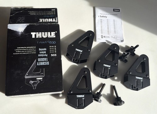 Thule roof bar - bar, stops