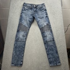 Salvage Havoc Skinny Mens Blue Jeans Size 28 Regular Slim Measures 29x32