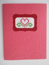 Handmade Greeting Card Cross