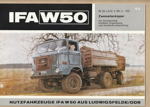 Gdr brochure truck - truck, w