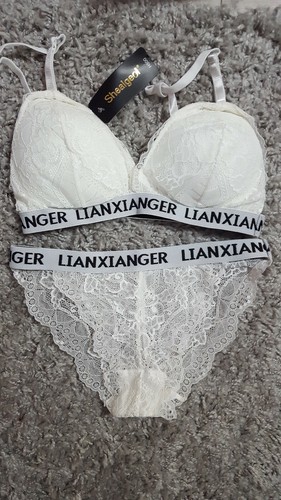 Ladies lace lettered bra - ladies, and