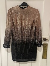 Stunning black and gold sequin