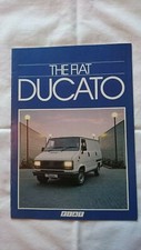 FIAT DUCATO 1.0 1.3 1.6 Ton SWB LWB Van UK Market Brochure October 1984