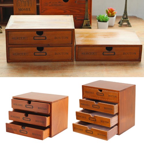 Wooden small chest of - small,