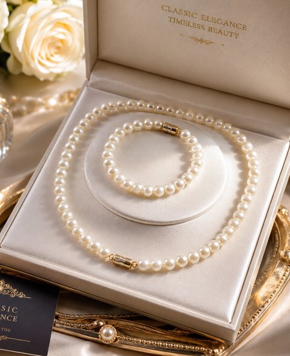 Vintage faux pearl - faux,