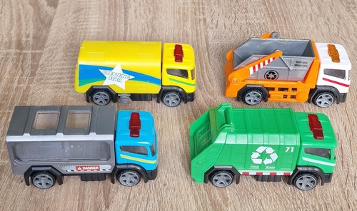 4pcs trucks set garbage - set, truck