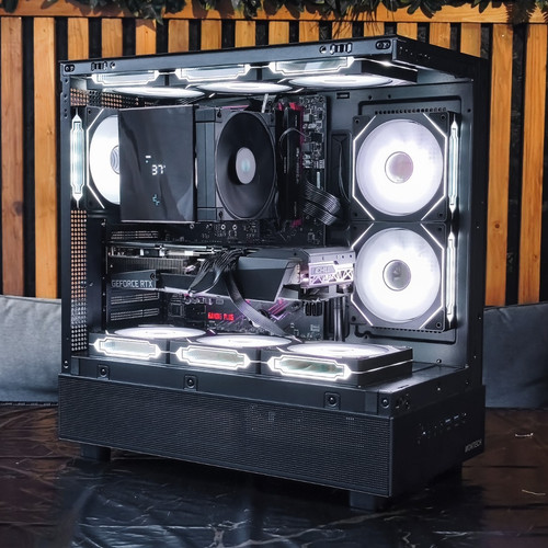 Black gaming ryzen 5 - pc, |