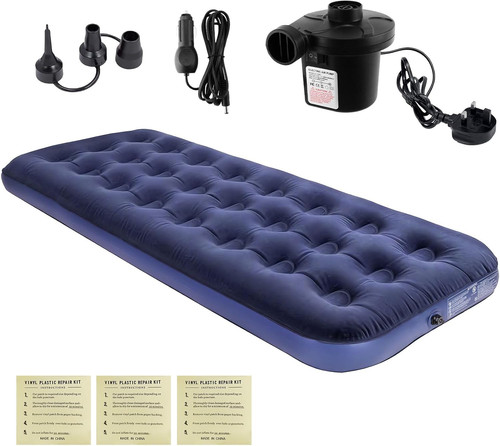 Single air bed quick - single, bed,