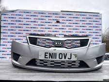 KIA CEED HATCHBACK 5DR MK1 FACELIFT 2011 SILVER EQ FRONT BUMPER MARKS