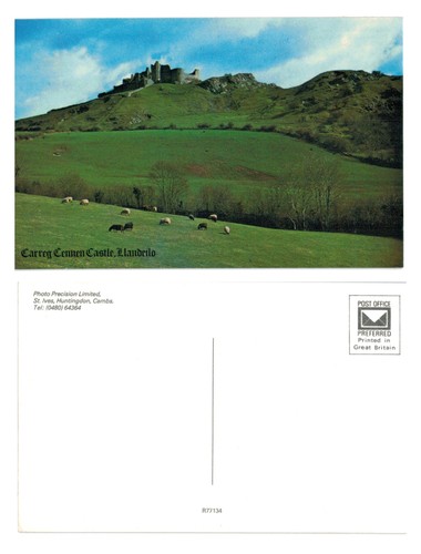 Postcard carreg cennen - carreg,