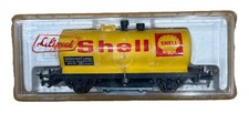 Liliput HO Gauge- 1652 Shell Tanker Track Cleaning Car - Boxed