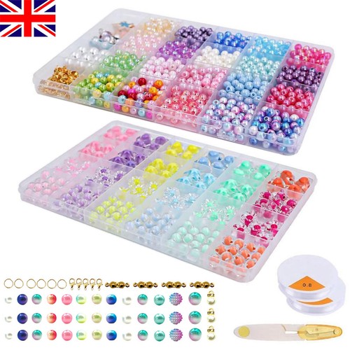 Bracelet craft make own beads - craft,