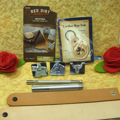 Western leather stamp kit - stamp,