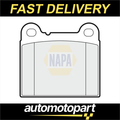 Napa brake pads - napa, rear