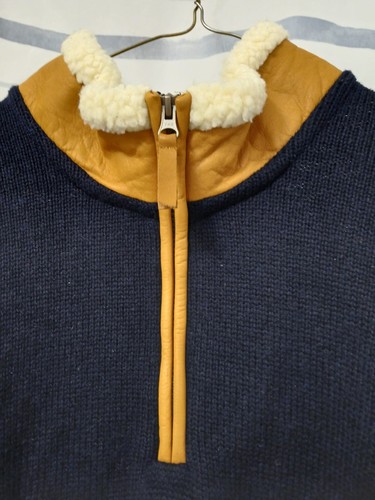 Orvis navy blue lambswool - blue,