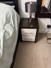Next Pair of Bedside Cabinets with Drawers White Bedroom Furniture