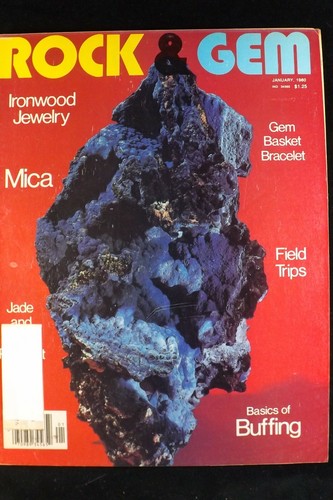Rock gem lapidary magazine - &,